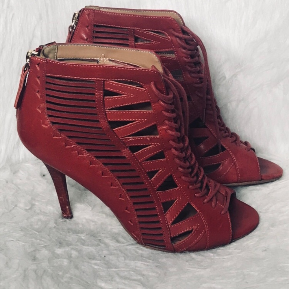 Nine West caged sandals